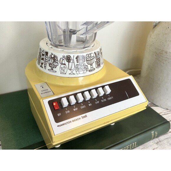 Vintage Hamilton Beach 7 Speed Blender Model 626-1 Scovill USA Tested & Works! - Picture 3 of 10